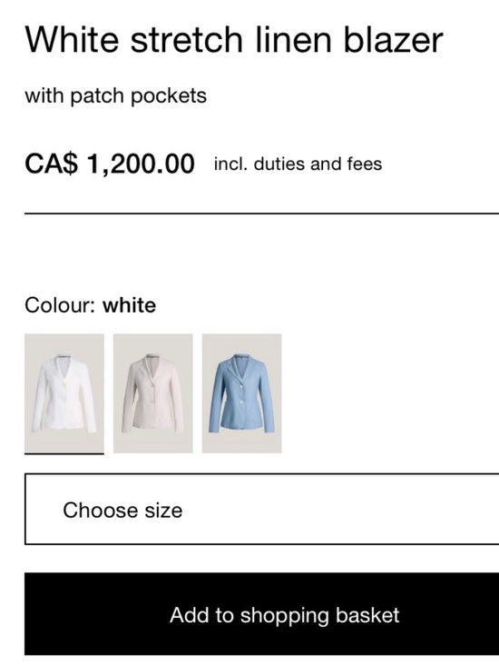 $1,200 WINDSOR White Designer Belted Oversized Linen Blazer NEW WITH TAGS Medium - Picture 2 of 4